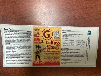Indication And Usage (Hild Giltuss Honey Cough And Chest Cong Indication And Use)